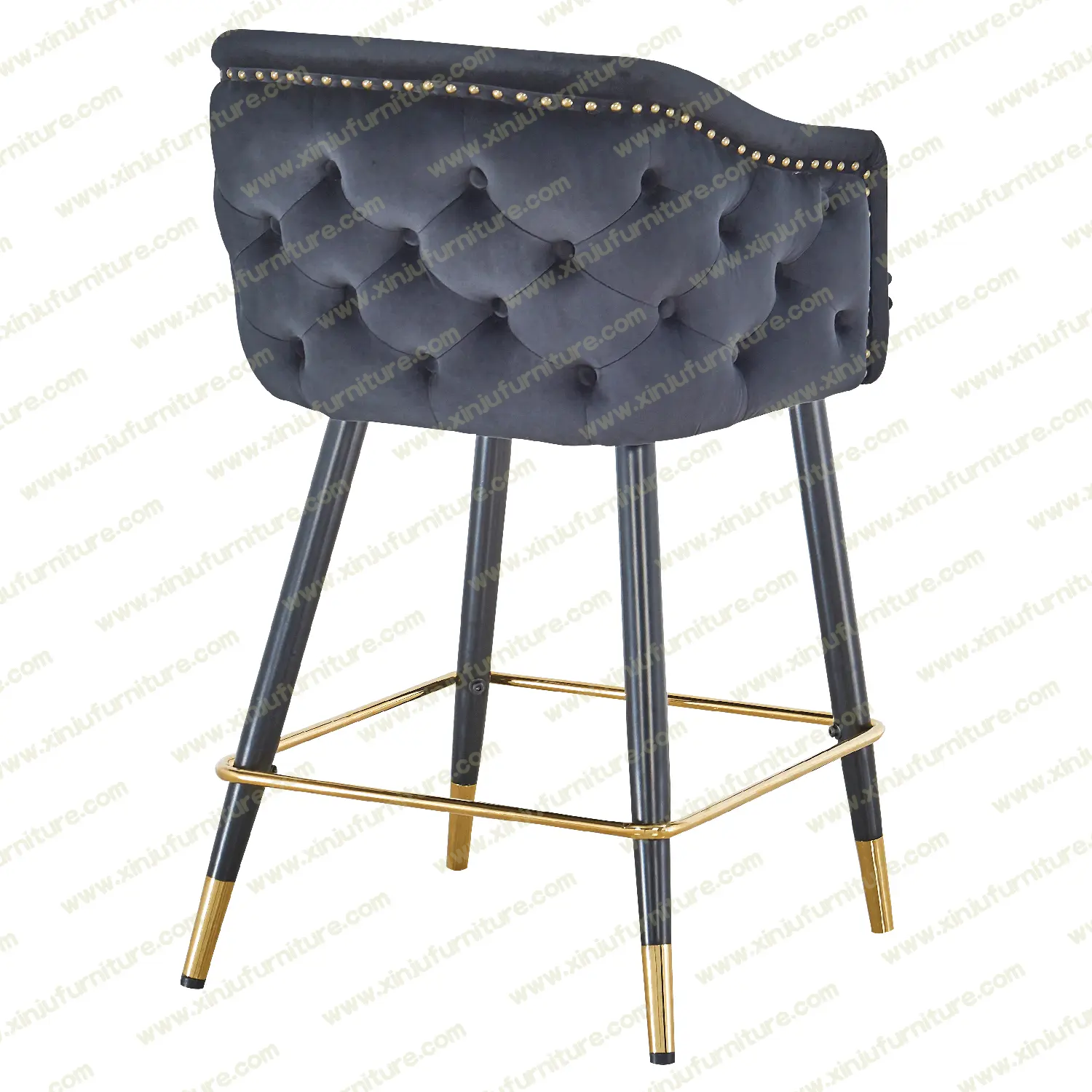 High grade black bar stool