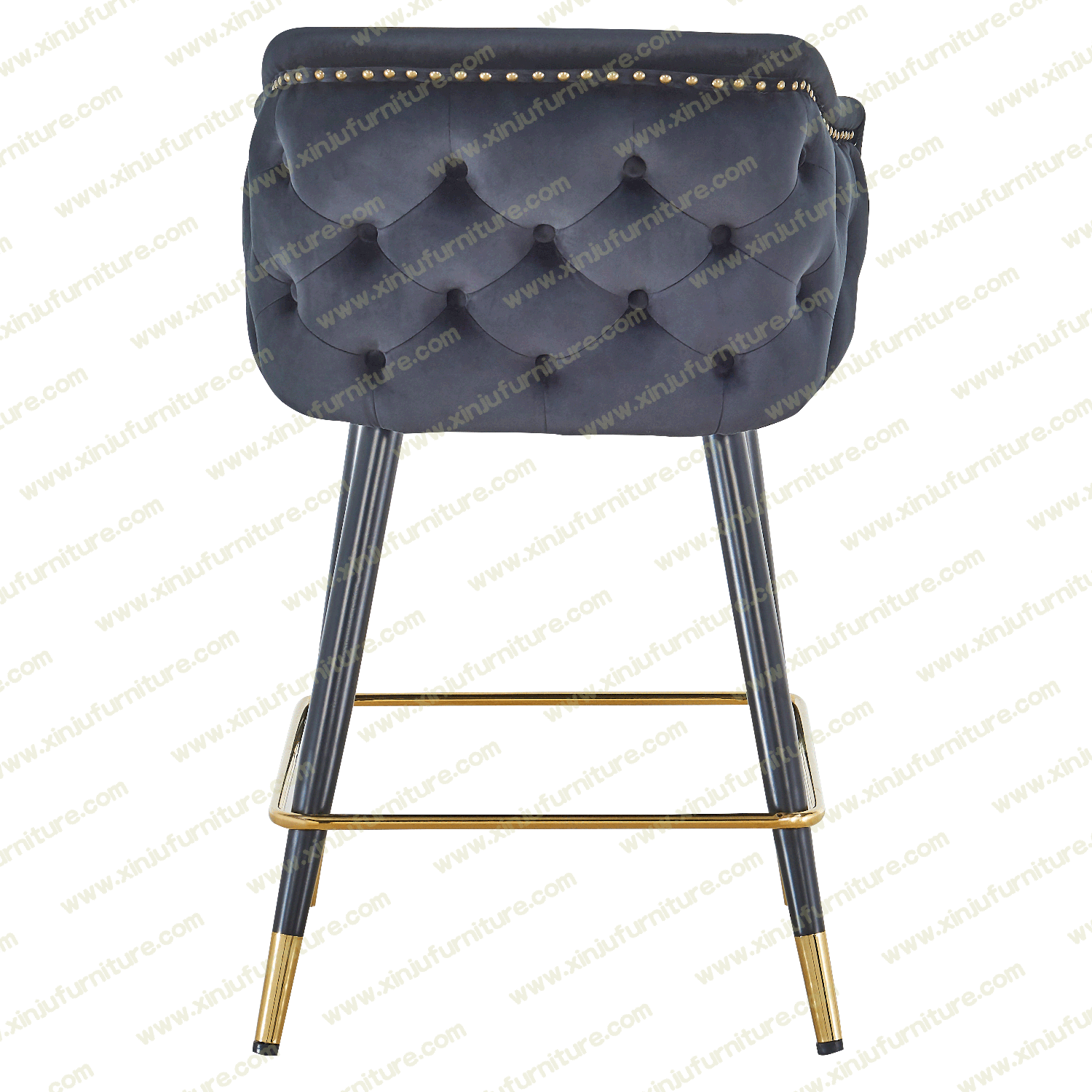 High grade black bar stool