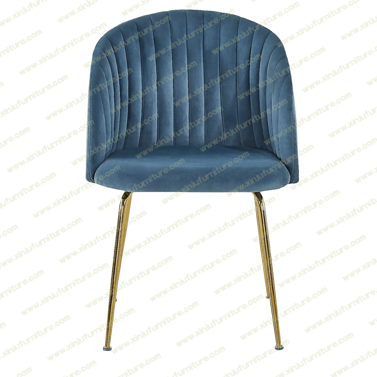 Tufted thickened stripe family dining chair