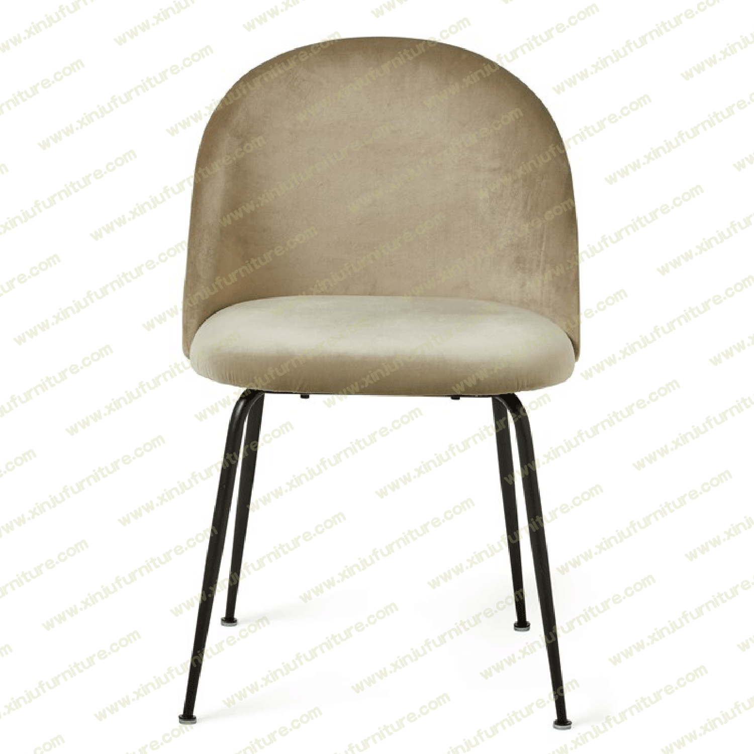 Tufted comfortable dining chair Beige