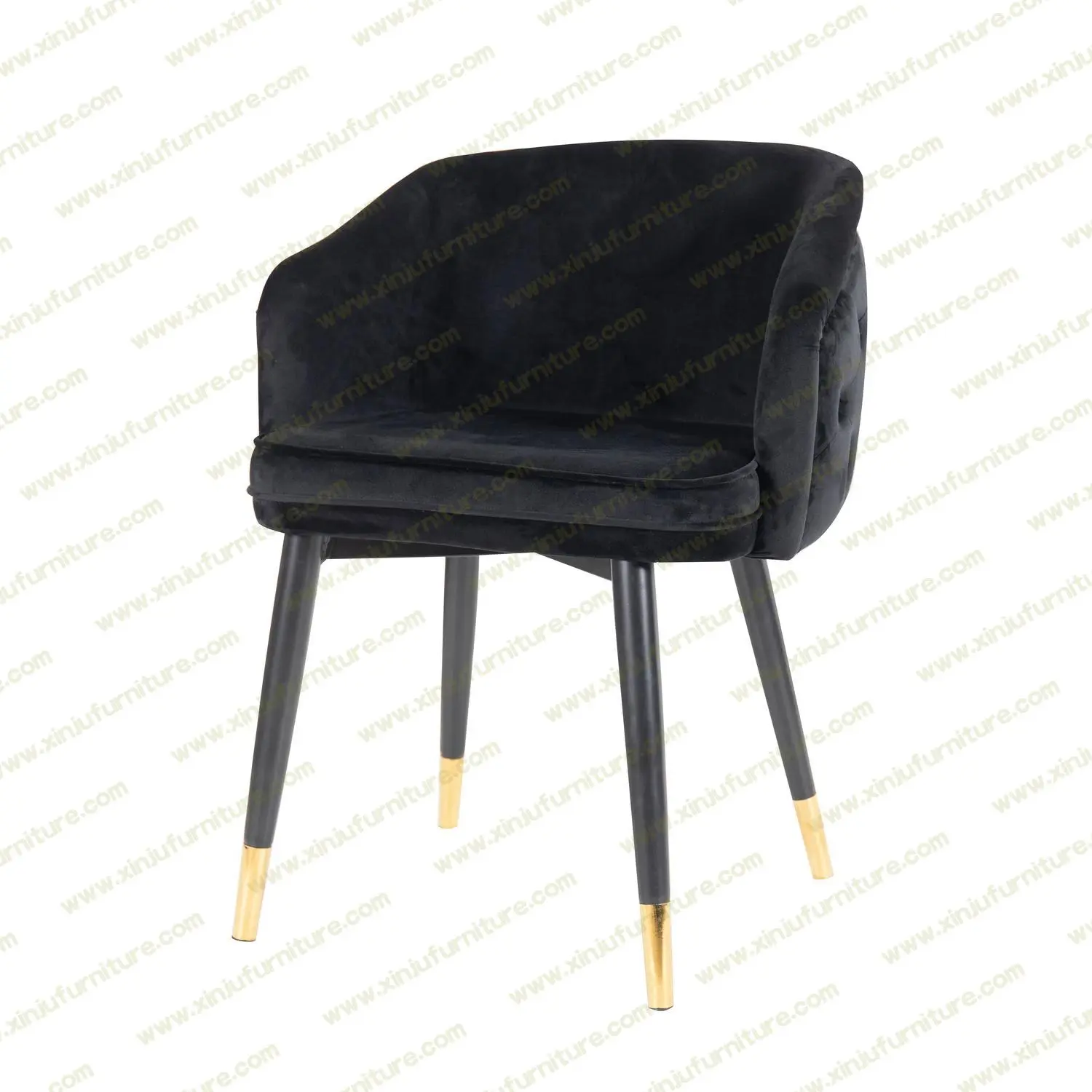 Dining chair for black high-end household Restaurant