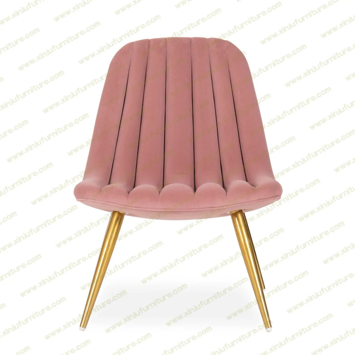 Thickened comfortable pink leisure chair