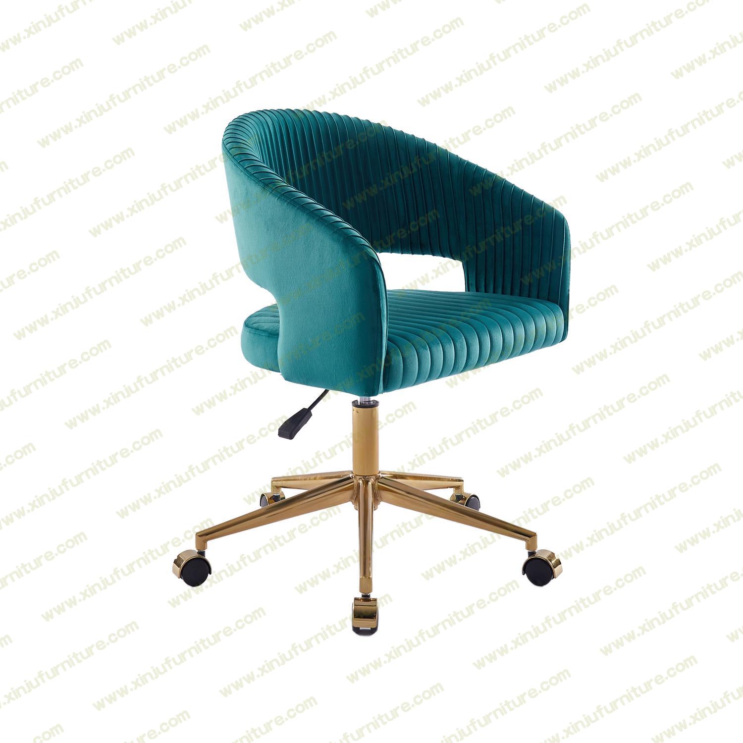 Simple removable tufted office chair stripe
