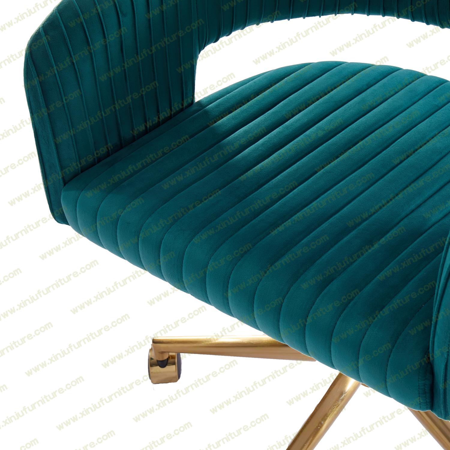 Simple removable tufted office chair stripe