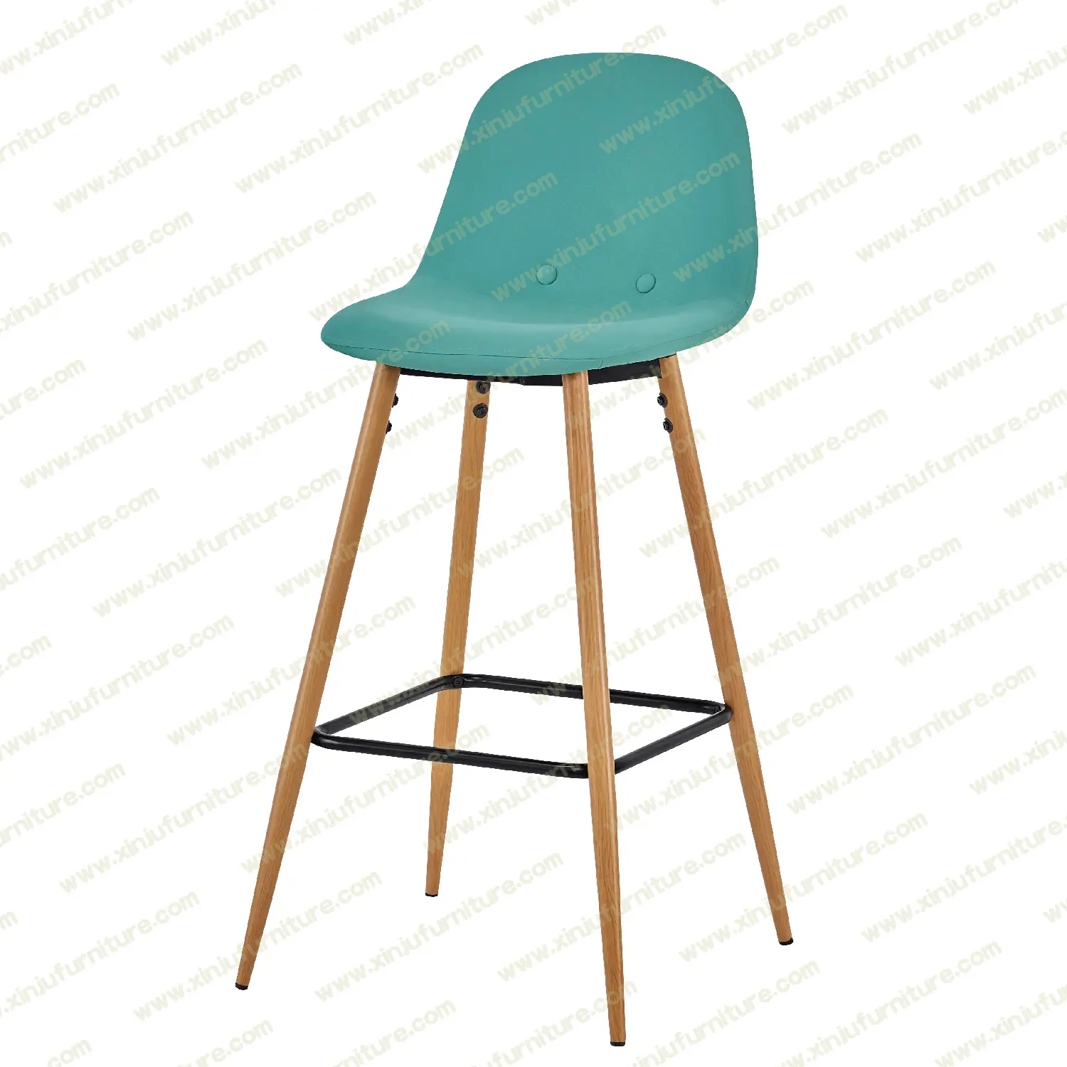 Wood grain fashion high bar chair