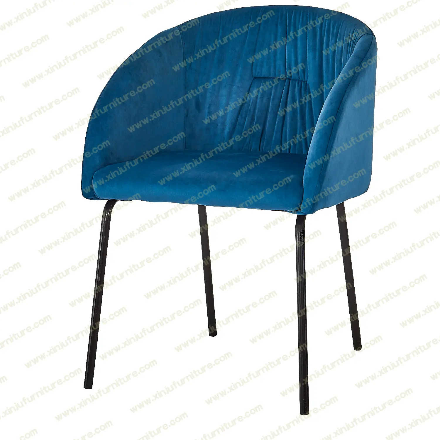 Comfortable and simple tufted dining chair