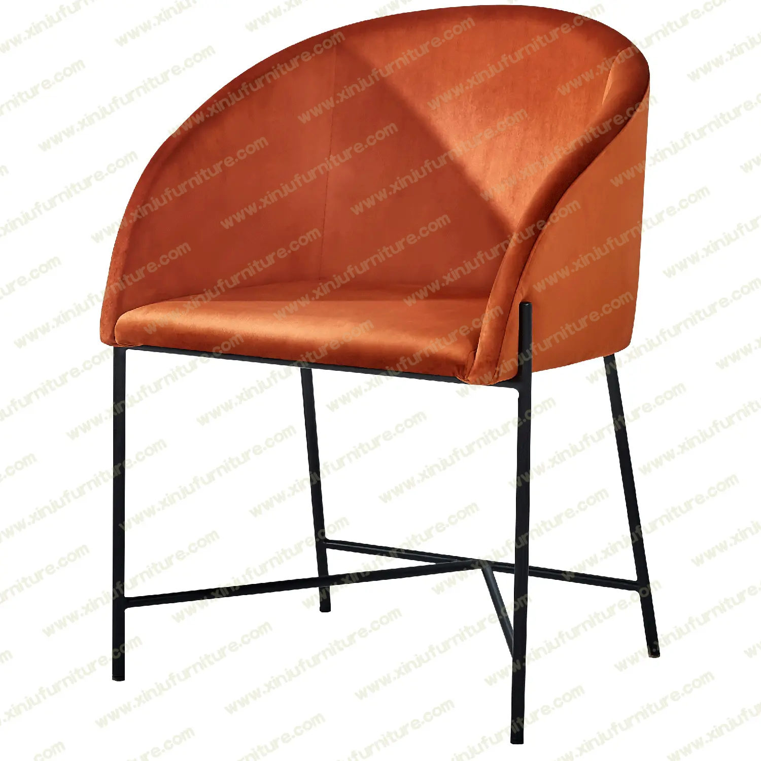 Durable tufted comfortable dining chair